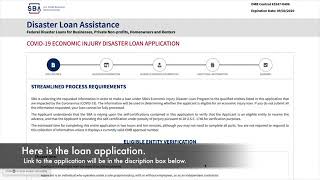 How to Apply for SBA LOAN APPLICATION for Uber/Lyft Drivers