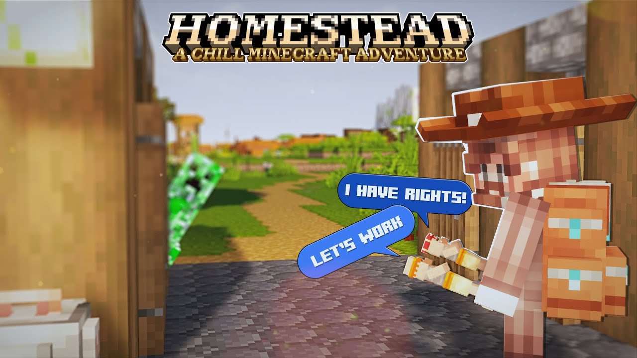 Time to Put These Villagers to Work | Minecraft Homestead Modpack [ EP ...