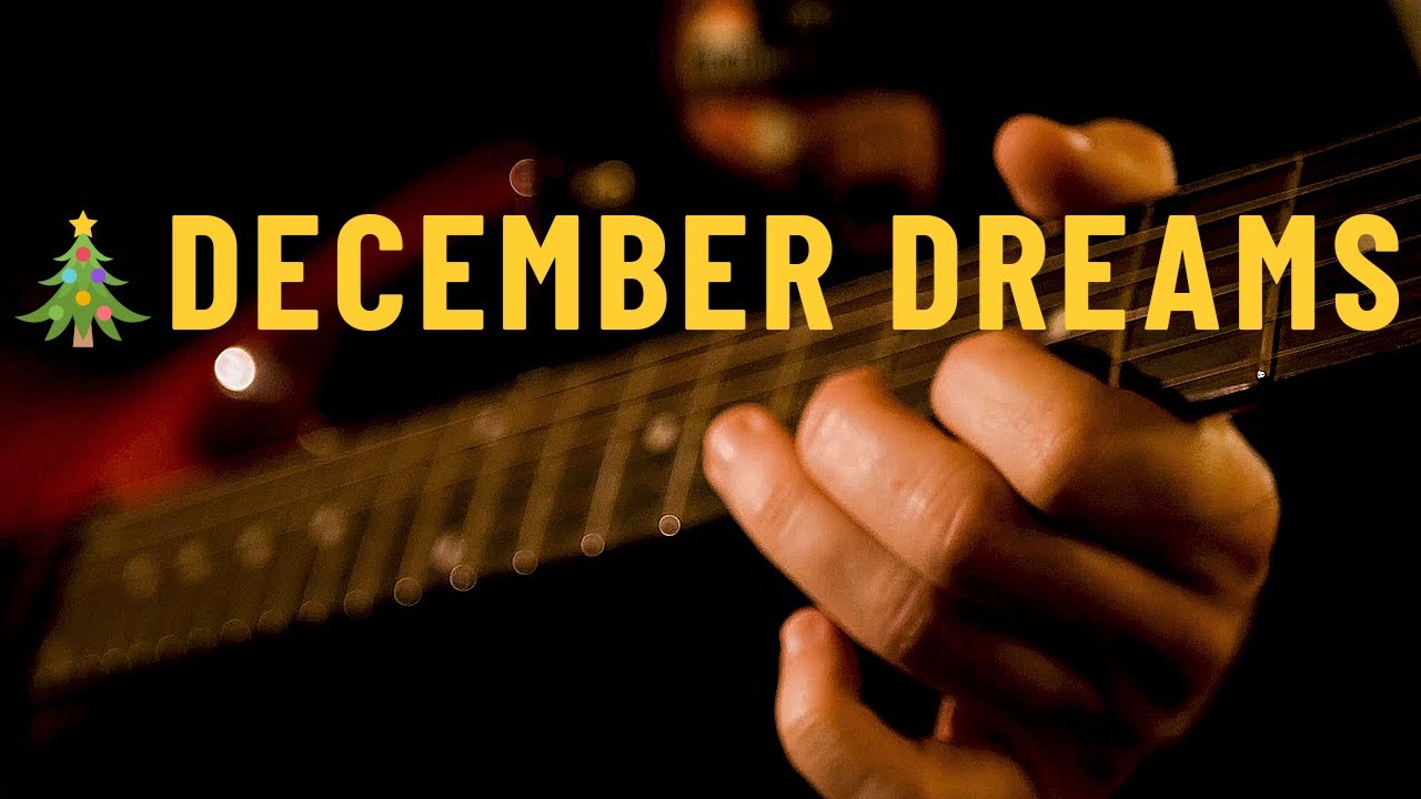 🎄December Dreams - melodic rock guitar solo improvisation