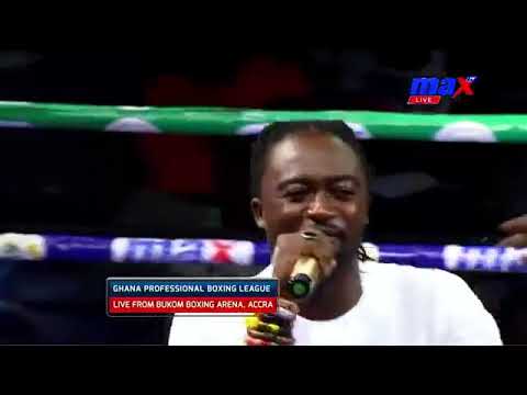 Performance by Musician  Klala  at the Ghana Professional Boxing League(GPBL) at Bukom Boxing Arena