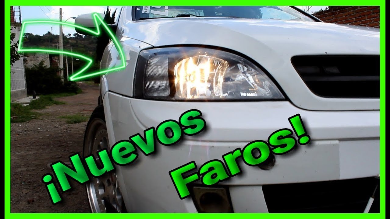 NUEVOS FAROS PARA EL CORSA!! | Ander