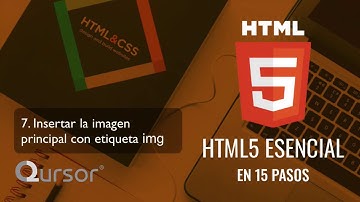 Curso HTML5 Esencial Video #7 - Insertar imagen con etiqueta img
