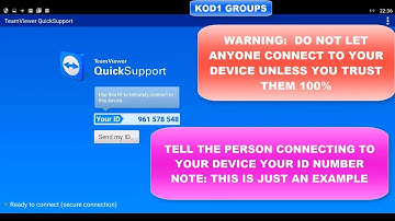 QUICK SUPPORT INSTALL FOR ANDROID DEVICES