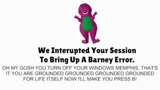 Barney Error 58