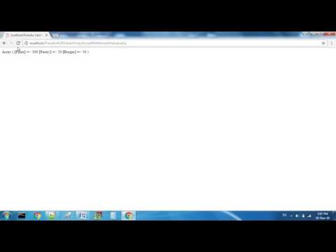 Array With Keys and Values In PHP