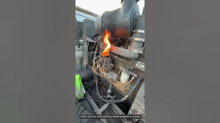 Useful tips for cold starting diesel engines in winter