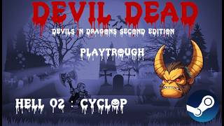 Devil Dead 2D Indie Arcade Action Platformer Game : Hell Playthrough - Fight vs Cyclop