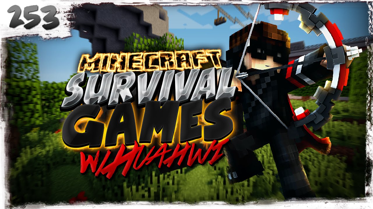 Minecraft Survival Games W Huahwi 253 Toggle Sprint Sneak Youtube