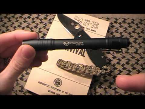 Flashlight review: Streamlight stylus pro + demo