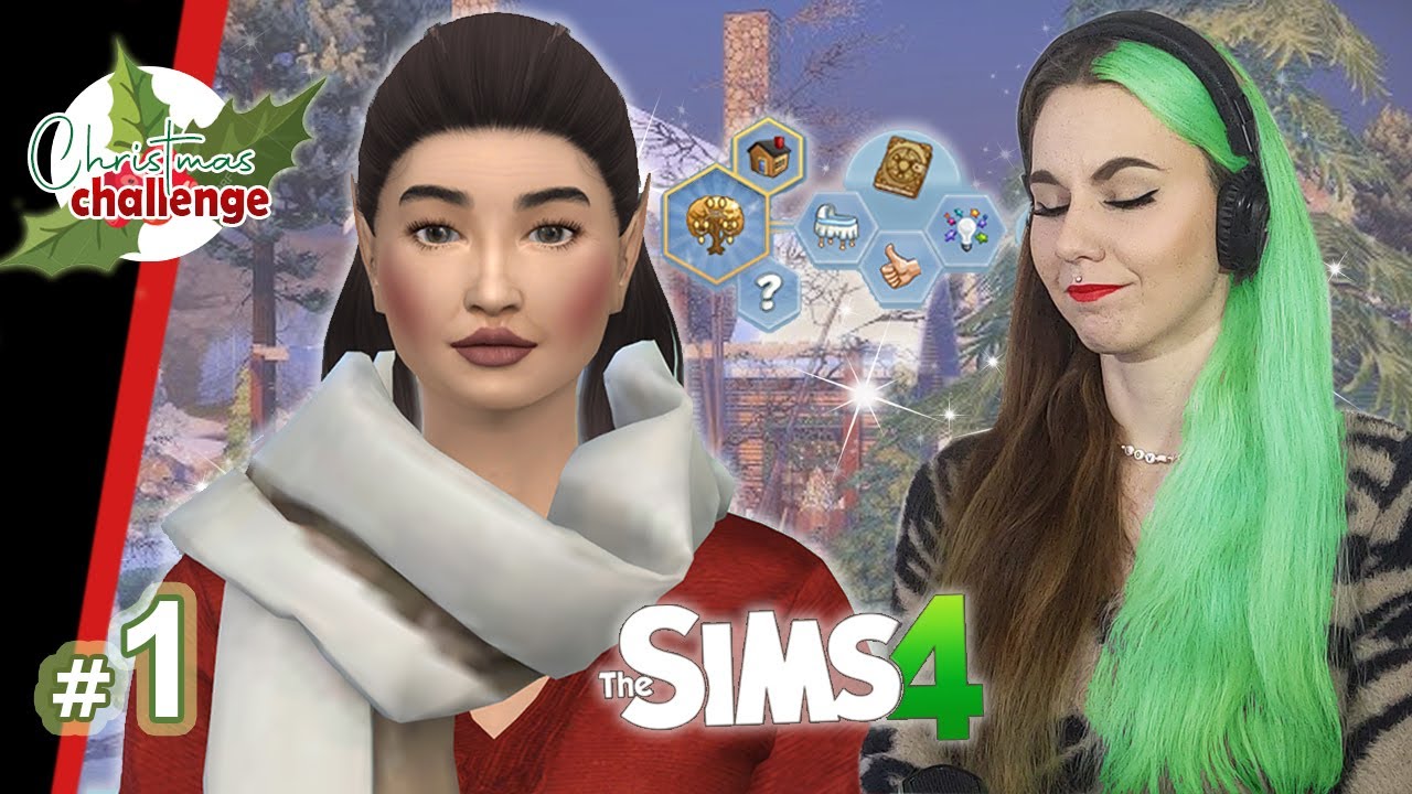 *THE SIMS 4 CZ* VÁNOČNÍ CHALLENGE!! 🎄 | #1 Santovy děti
