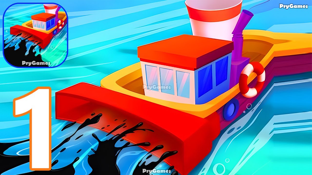 Idle Eco Miner: Ocean Cleanup - Gameplay Walkthrough Part 1 Boat Ocean Cleaner - Android Gameplay