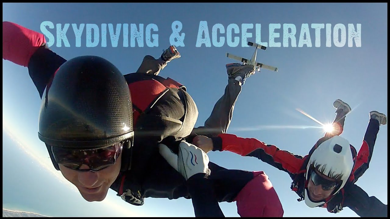 Skydiving and Acceleration The Question YouTube