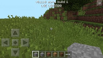 Minecraft pe 0.11.0 beta build 1 "compressed dirt"