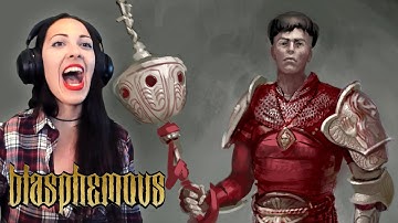 BLASPHEMOUS Walkthrough Part 8 - ESDRAS OF THE ANOINTED LEGION