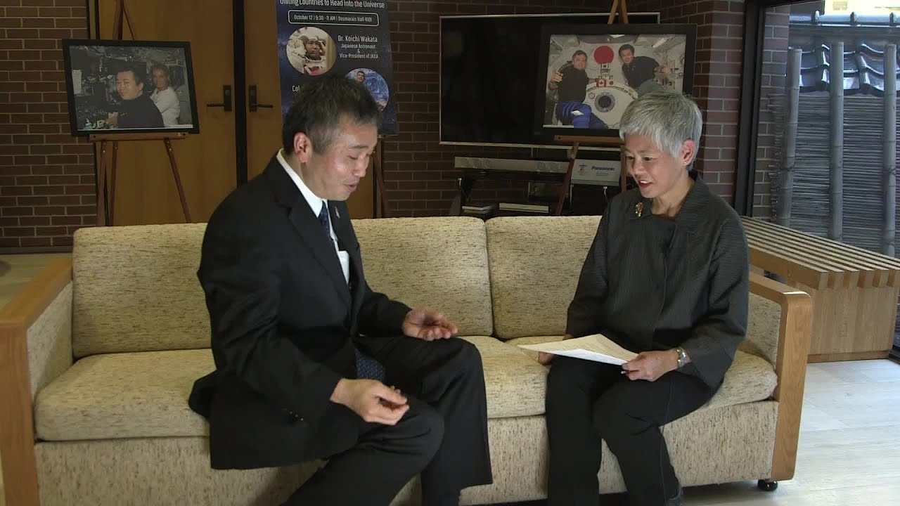 Contact Japan's interview with JAXA Astronaut Koichi Wakata