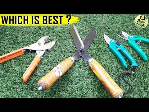 CHOOSING PRUNERS (SHEARS SECATEURS) | Plant Pruning Garden Tools – Gardening Scissors /