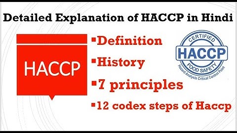 What is HACCP || It