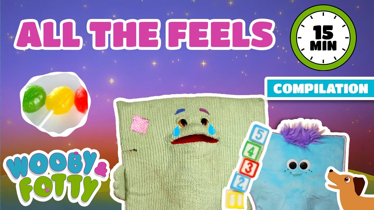 The Angry Song, The Frustrated Song, The Happy Song, and More! | Wooby & Fotty