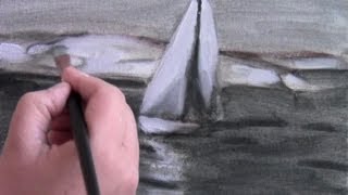 One Color Value Study in Oil