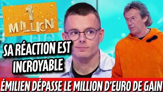 Émilien (Les 12 coups de midi) gagne 1 million d'euros. Découvrez sa première réaction surprenante