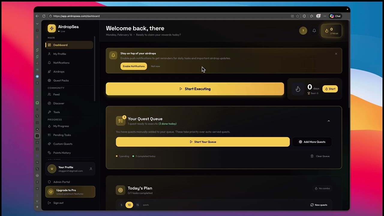 Airdropsea - Don't Miss 500 Airdrops
