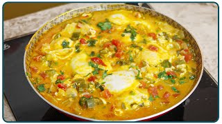 Moqueca de Ovos – fácil e Gostosa