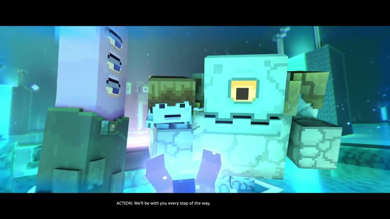 WE ARE LEARNING TO FIGHT! - Minecraft Legends - Part 1 - Stories Mode