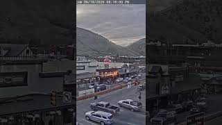SeeJH.ai: #JacksonHole Cache Street - June 18, 2026 #Timelapse