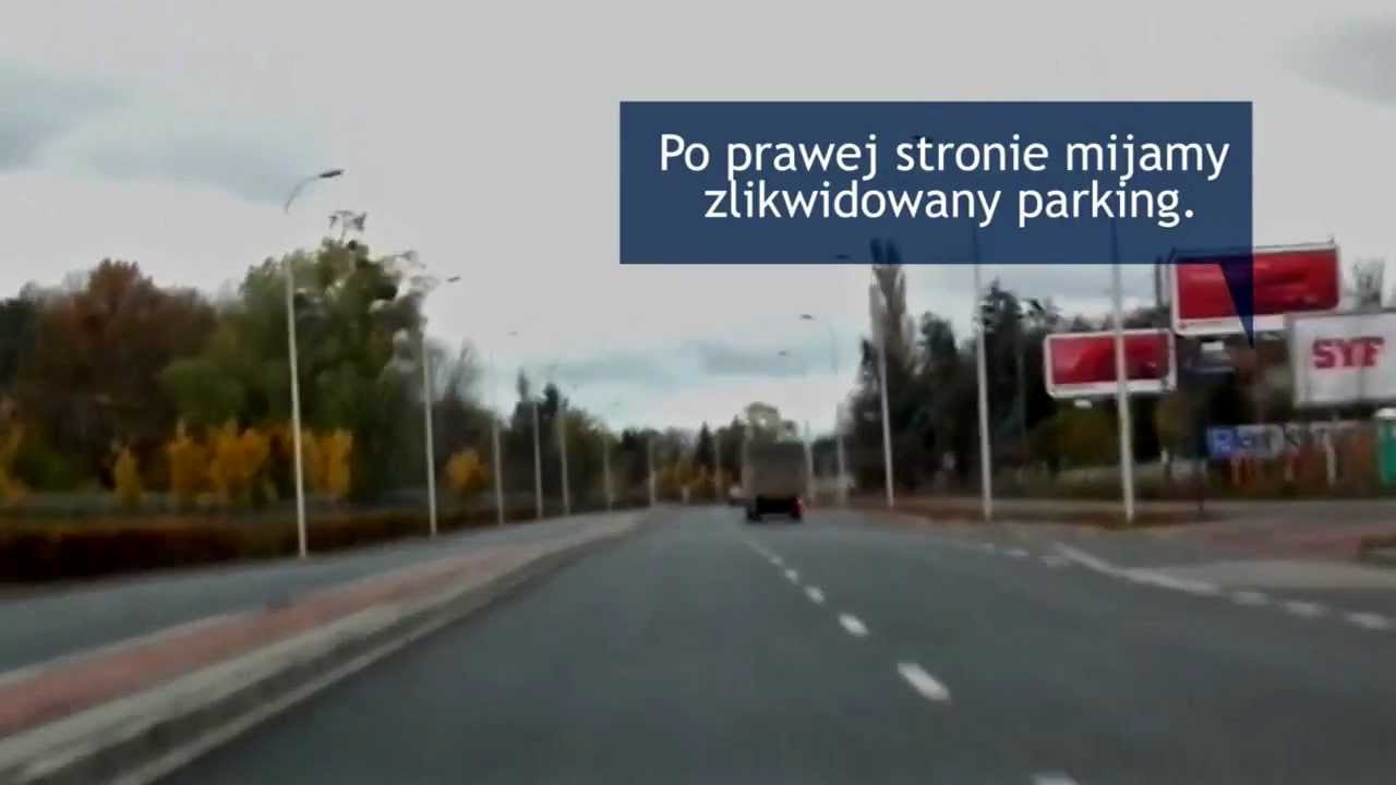 PARKING LOTNISKO Wrocław, ul.Graniczna 189 - dojazd z Autostradowej Obwodnicy Wrocławia.mp4