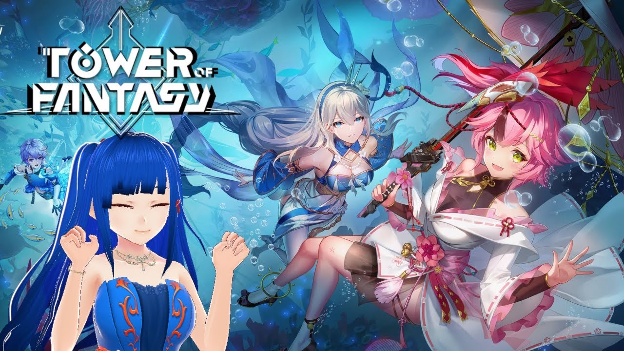 Underwater exploration and stuff [Tower of Fantasy Version 2.4]