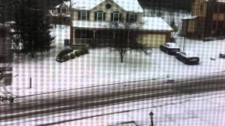 December 6 Snow Time Lapse