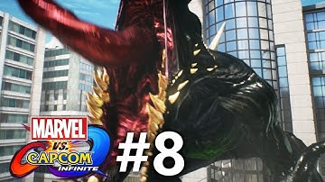 Marvel vs Capcom: Infinite - Story Mode Part #8 - Symbiote & Jedah