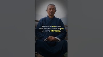Connect the quote with Wu Wei.