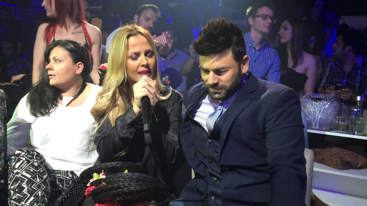 Ο Παντελής Παντελίδης υποδέχεται την Φανή Δρακοπούλου