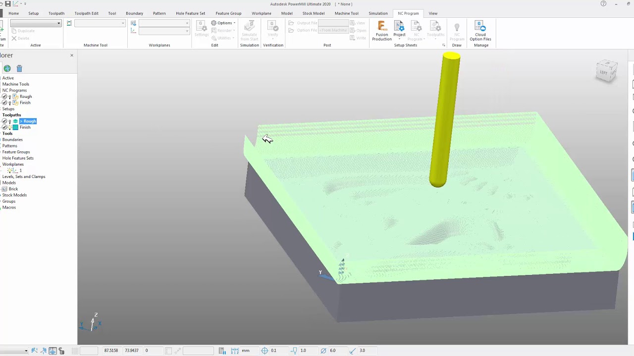 Starting Autodesk Powermill 2020 - YouTube