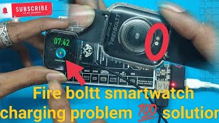 Fire Bollt Smartwatch Charging Problem||Smartwatch Not Charging Problem Solution 💯% Working ⌚Vlog