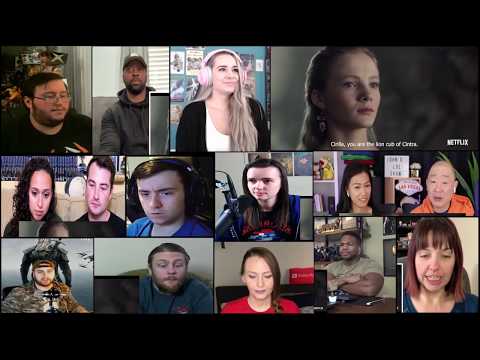 The Witcher Trailer Reaction Mashup