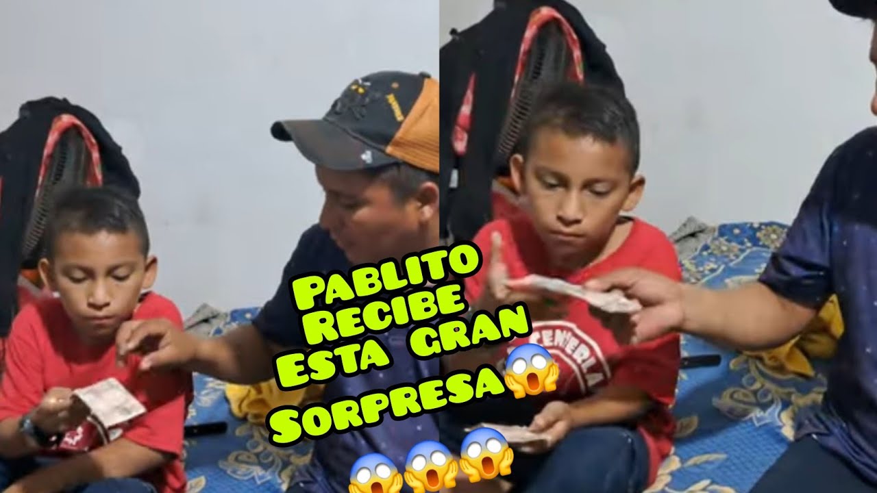 🚨Pablito Muy Emocionado😱Recibe Esta Gran Sorpresa⁉️😱Para Sus Estudios Departe De Una Suscriptora🇺🇲🇺🇲