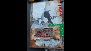 Process Video 2- Embellishing Pages For Birds Journal
