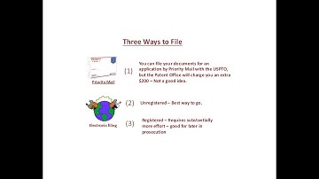 Don Boys on 3 Ways to File a Patent Application from Central Coast Patent Agency