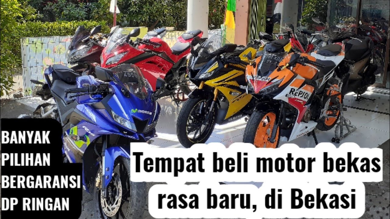 Beli motor bekas berkualitas di Bekasi Ninja bekas R25 