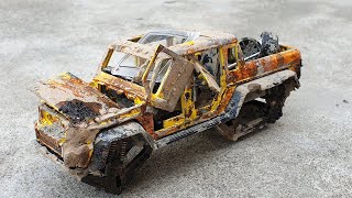How to Manufacturing Off Road Sports Car from Abandoned Car -Restoration Old Car Model