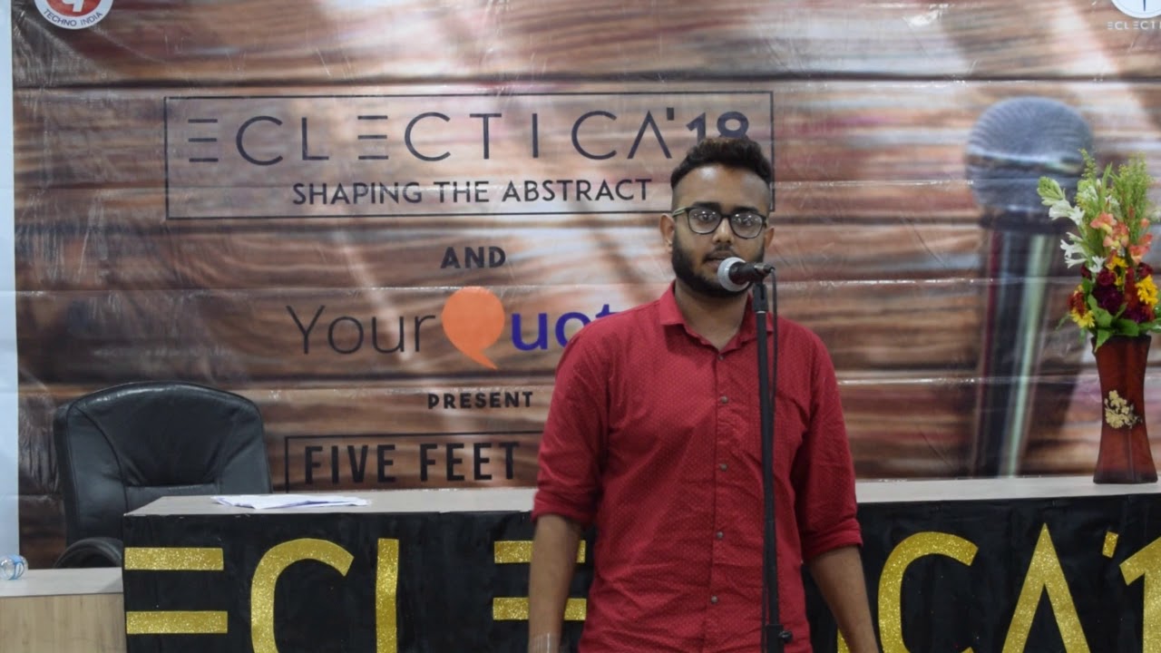 Sayan Bishnu | Techno India Salt Lake | Five Feet Drop in association with YourQuote