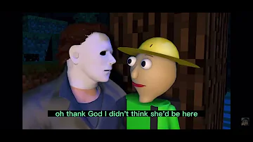 Baldi and sonic,Steve vs Michael myers