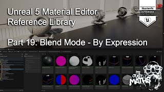 Material Editor Reference 19 - Blend Modes - By Expression