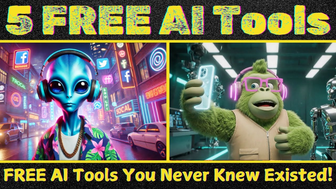 Mind Blowing FREE AI Tools You Never Knew Existed! - YouTube