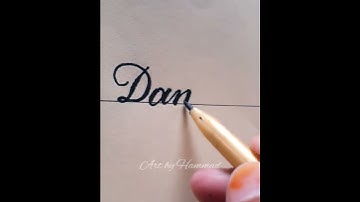 Daman name | Cursive writing | #trending #shorts #viral