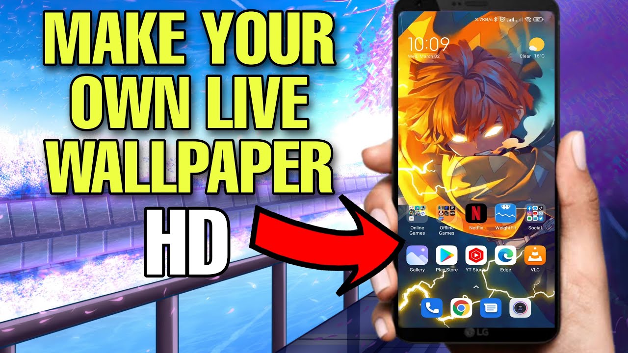 HOW TO MAKE YOUR OWN LIVE WALLPAPER HD ON ANY DEVICE YouTube HOW TO MAKE YOUR OWN LIVE WALLPAPER HD ON ANY DEVICE YouTube