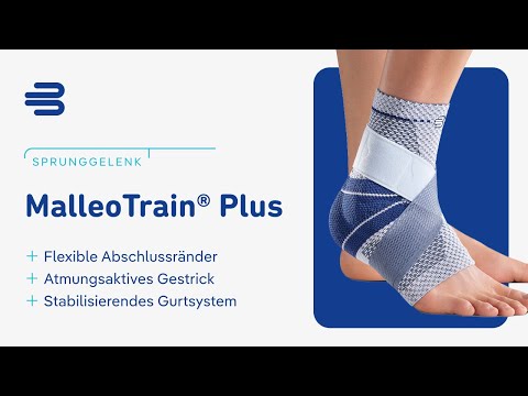 Sprunggelenkschmerzen?  ???? MalleoTrain® Plus