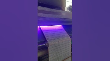 flexo printing ink drying led uv curing system
